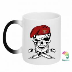 Чашка-хамелеон Череп ДШВ - PrintSalon