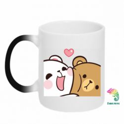 Чашка-хамелеон Чиби мишки - PrintSalon