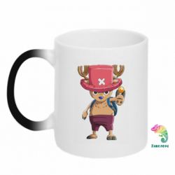 Чашка-хамелеон Chopper Tony Tony from One Piece - PrintSalon