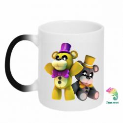 Чашка-хамелеон Cute Freddy - PrintSalon