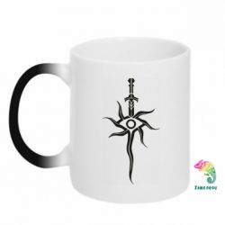 Чашка-хамелеон Dragon Age ( Inquisition symbol ) - PrintSalon