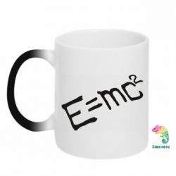 Чашка-хамелеон E=mc2 - PrintSalon