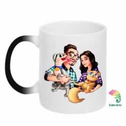 Чашка-хамелеон Edison Family - PrintSalon