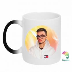 Чашка-хамелеон Edison Portrait - PrintSalon