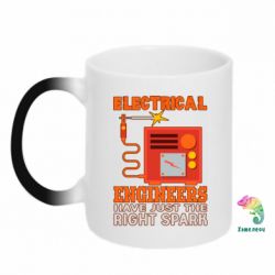 Чашка-хамелеон Electrical Engineer - PrintSalon