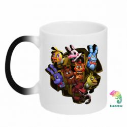 Чашка-хамелеон Five Nights At Freddy's monsters