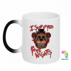 Чашка-хамелеон Фнаф - PrintSalon