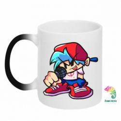 Чашка-хамелеон FnF Boy