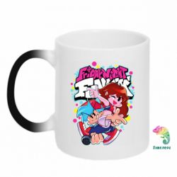 Чашка-хамелеон FNF Heroes