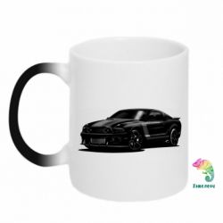 Чашка-хамелеон Ford Mustang Pony Car - PrintSalon