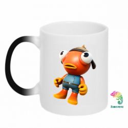 Чашка-хамелеон Fortnite карасик - PrintSalon