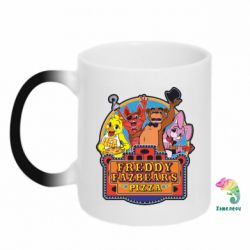 Чашка-хамелеон Freddy Pizza - PrintSalon