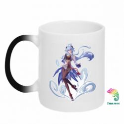 Чашка-хамелеон Ganyu art - PrintSalon