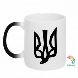 Кружка-хамелеон Герб миру - PrintSalon