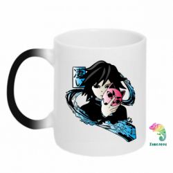 Чашка-хамелеон Giyu Tomioka - PrintSalon