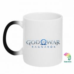 Чашка-хамелеон God of War R A G N A R E K - PrintSalon