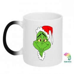 Чашка-хамелеон Grinch - PrintSalon