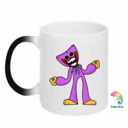 Чашка-хамелеон Хаггі Ваггі Рожевий - PrintSalon