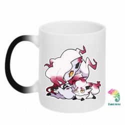 Чашка-хамелеон Hisuian Zoroark and Zorua - PrintSalon