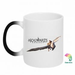 Чашка-хамелеон Hogwarts Legacy. Грифон - PrintSalon