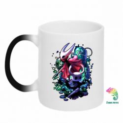 Чашка-хамелеон Hollow Knight Art - PrintSalon