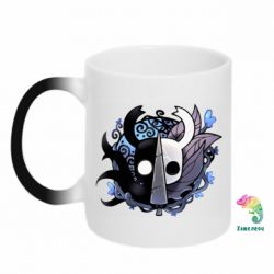 Чашка-хамелеон Hollow Knight dead and chewed - PrintSalon