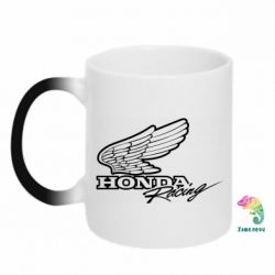 Чашка-хамелеон Honda Racing art - PrintSalon