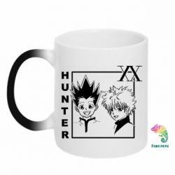 Чашка-хамелеон Hunter x Hunter XX - PrintSalon