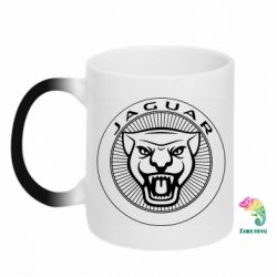 Чашка-хамелеон Jaguar Logo - PrintSalon