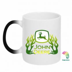 Чашка-хамелеон John Deer Art - PrintSalon