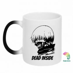 Чашка-хамелеон Kaneki Dead Inside - PrintSalon