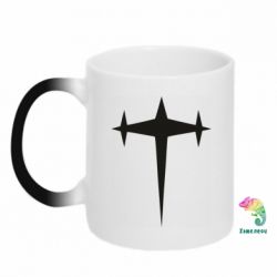 Чашка-хамелеон Kill la Kill Three-Star Uniform Logo
