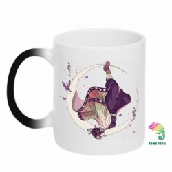 Чашка-хамелеон Kochou Shinobu аnime Demon Slayer - PrintSalon