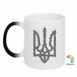 Чашка-хамелеон Креативний герб України. - PrintSalon