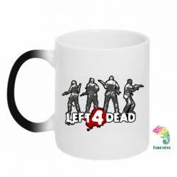Чашка-хамелеон Left 4 Dead Gang - PrintSalon
