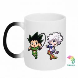 Чашка-хамелеон Little Hunter x Hunter - PrintSalon