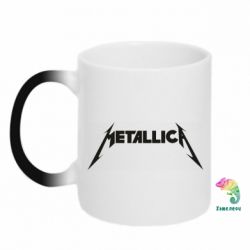 Чашка-хамелеон Logo Metallica - PrintSalon