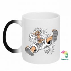 Чашка-хамелеон Луффи пробуждение - PrintSalon