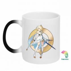 Чашка-хамелеон Lumine Genshin Impact - PrintSalon