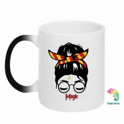 Чашка-хамелеон Magic girl - PrintSalon
