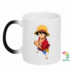 Чашка-хамелеон Манки Д. Луффи - PrintSalon