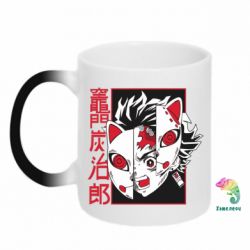 Чашка-хамелеон Masked Tangio - PrintSalon