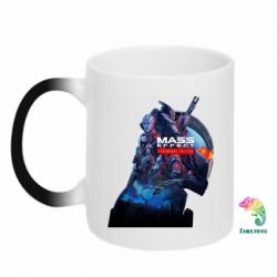 Чашка-хамелеон Mass effect n7 - PrintSalon