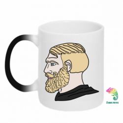 Чашка-хамелеон Meme Man Nordic Gamer - PrintSalon