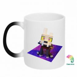 Чашка-хамелеон Minecraft King - PrintSalon