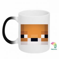 Чашка-хамелеон Minecraft Minimalist