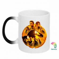 Чашка-хамелеон Мир Юрского Периода Доминион - PrintSalon