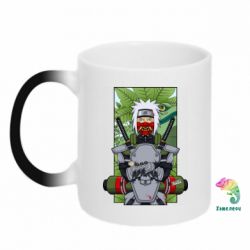 Чашка-хамелеон Modern art  Jiraiya