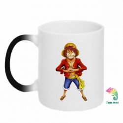 Чашка-хамелеон Monkey D. Luffy - PrintSalon