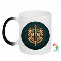 Чашка-хамелеон Морские пехотинцы